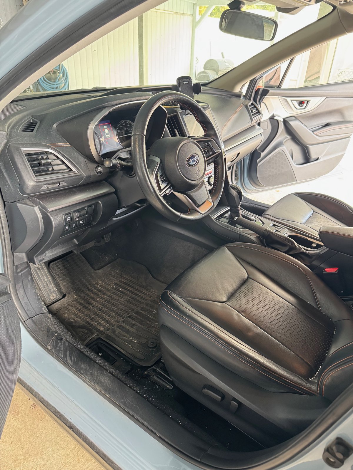 Subaru interior before detail