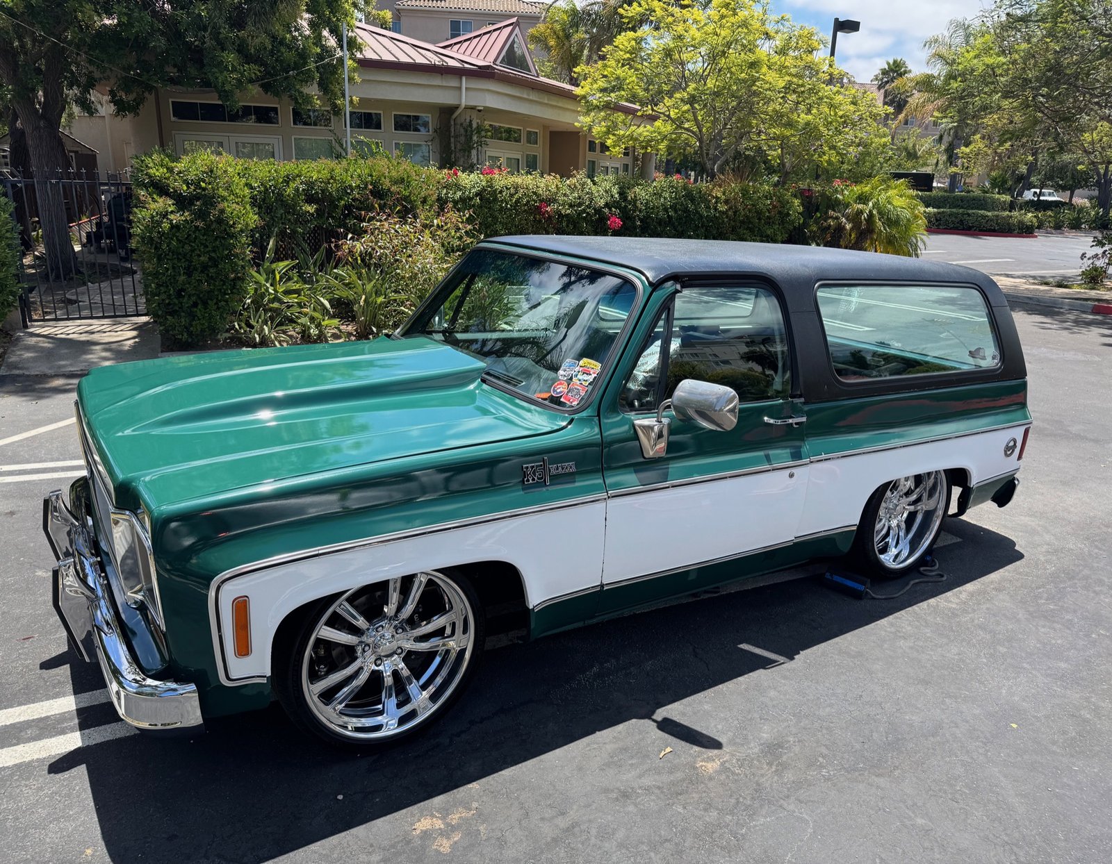 Restored classic K5 Blazer after full exterior detail